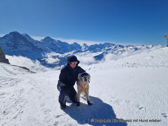 Livia Waser with bitch Kaya / Faulhorn (BE)