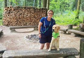 Danielle with Briora.